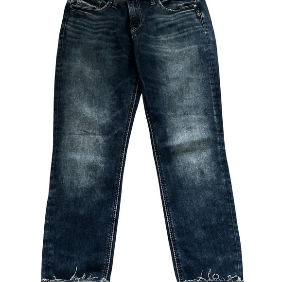 Silver Jeans Elyse Skinny Sz 29 - Picture 2 of 9